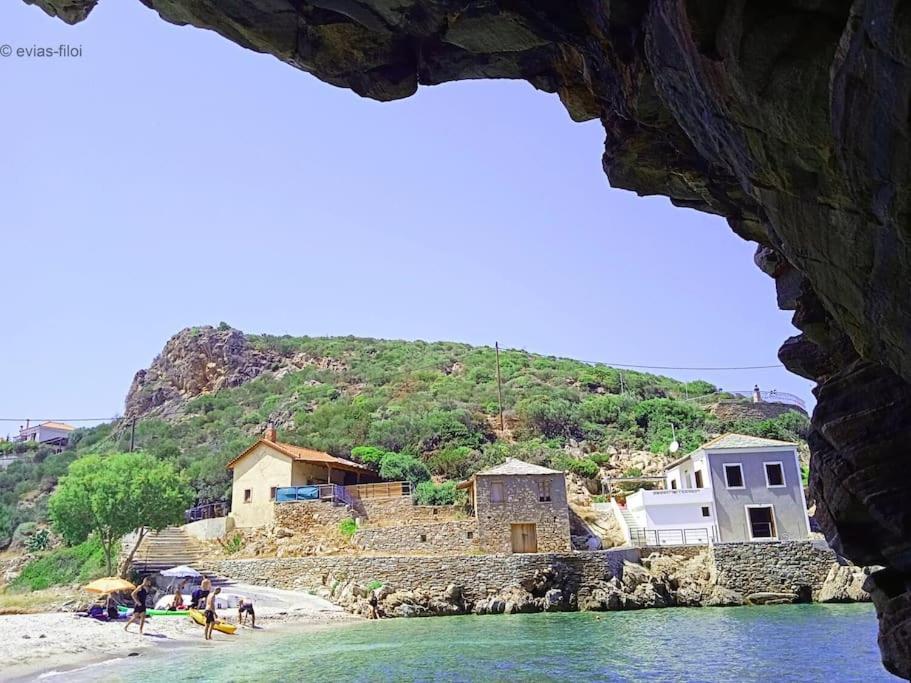 Вилла Παραθαλασσιο Σπιτι Στην Εξοχη Tsakei Экстерьер фото