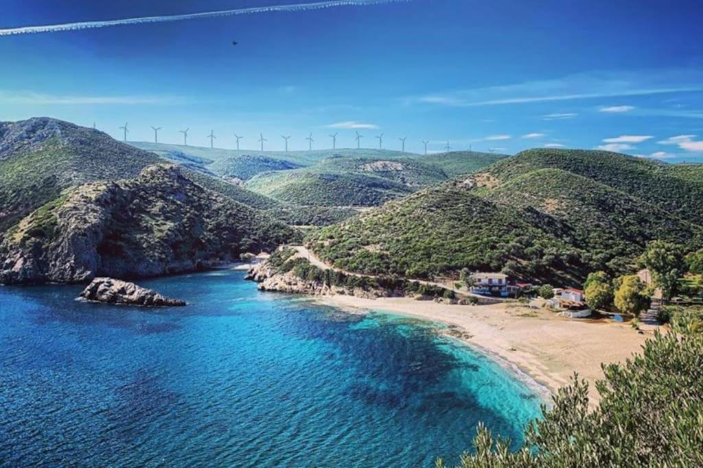 Вилла Παραθαλασσιο Σπιτι Στην Εξοχη Tsakei Экстерьер фото